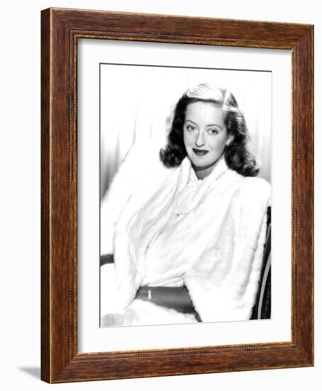 Bette Davis, Ca. Late 1940s-null-Framed Photo