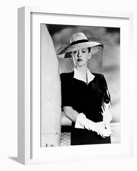 Bette Davis. "Now, Voyager" 1942, Directed by Irving Rapper-null-Framed Photographic Print