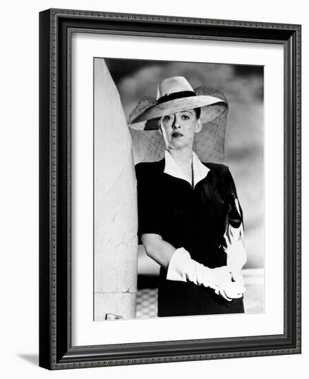 Bette Davis. "Now, Voyager" 1942, Directed by Irving Rapper-null-Framed Photographic Print