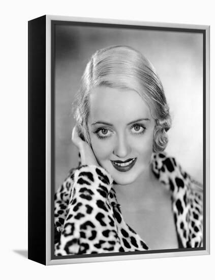 Bette Davis, Warner Bros. Portrait, 1932-null-Framed Stretched Canvas