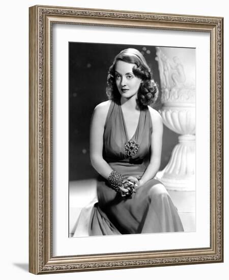 Bette Davis, Warner Brothers, 1940s-null-Framed Photo