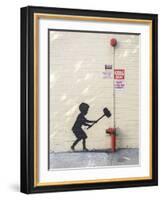 Better Out Than In-Banksy-Framed Giclee Print