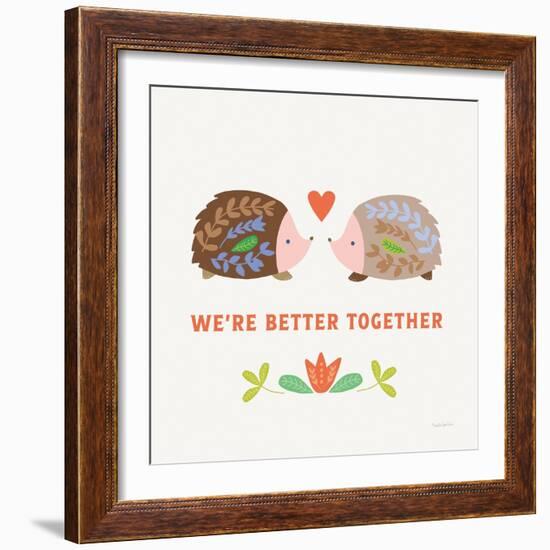 Better Together II-Mercedes Lopez Charro-Framed Art Print