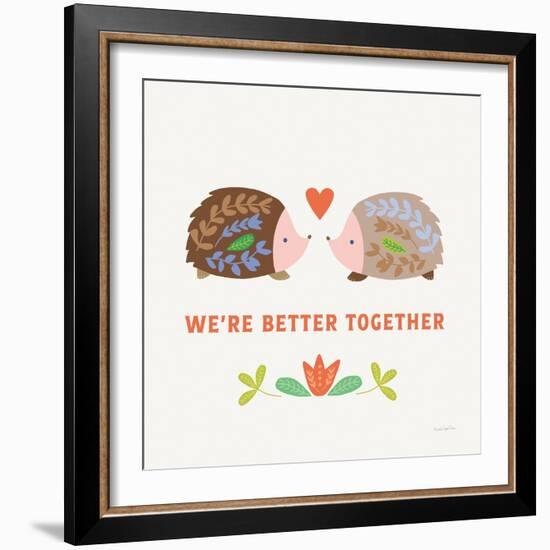 Better Together II-Mercedes Lopez Charro-Framed Art Print