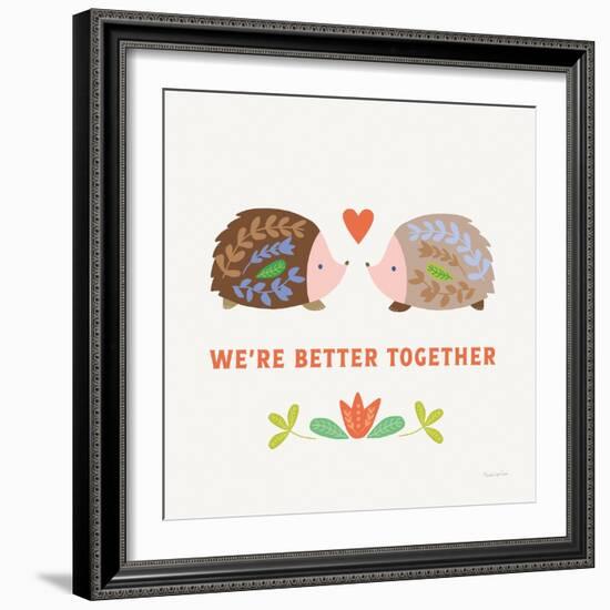 Better Together II-Mercedes Lopez Charro-Framed Art Print