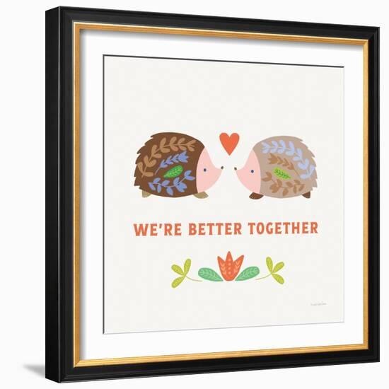 Better Together II-Mercedes Lopez Charro-Framed Art Print