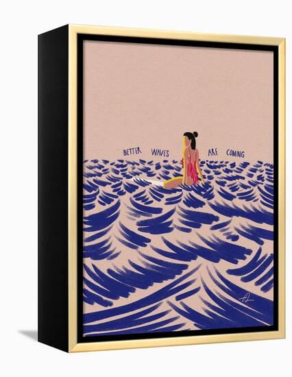 Better Waves are Coming-Fabian Lavater-Framed Premier Image Canvas