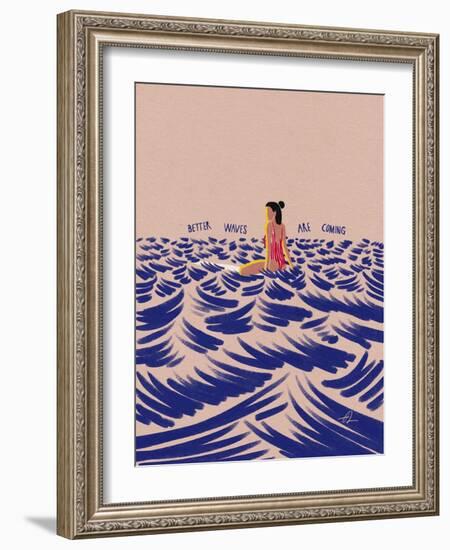 Better Waves are Coming-Fabian Lavater-Framed Photographic Print