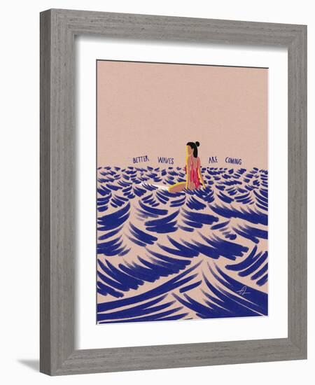 Better Waves are Coming-Fabian Lavater-Framed Photographic Print