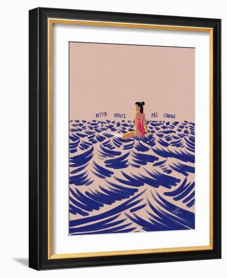 Better Waves are Coming-Fabian Lavater-Framed Photographic Print