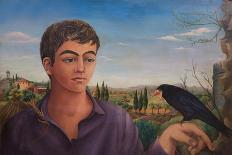 Boy with Raven, 1962-Bettina Shaw-Lawrence-Giclee Print