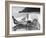 Betty Brooks and Patti McCarty Motor Boating at Catalina Island-Peter Stackpole-Framed Photographic Print