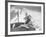 Betty Brooks and Patti McCarty Motor Boating at Catalina Island-Peter Stackpole-Framed Photographic Print