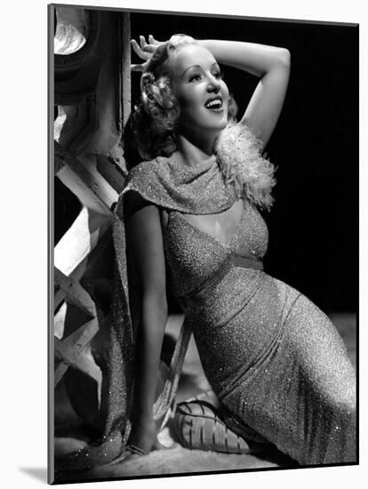 Betty Grable, 1937-null-Mounted Photo