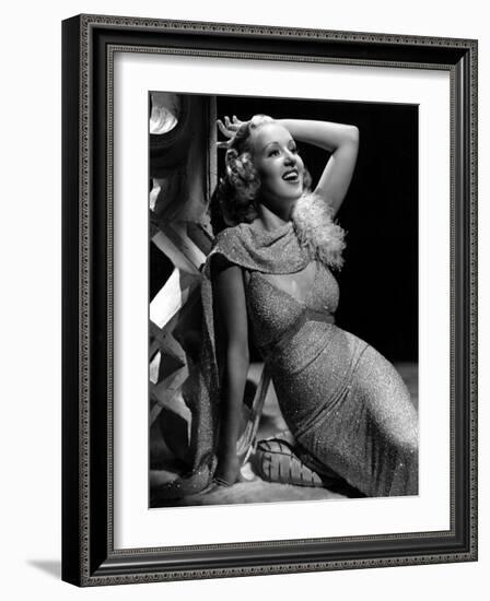 Betty Grable, 1937-null-Framed Photo