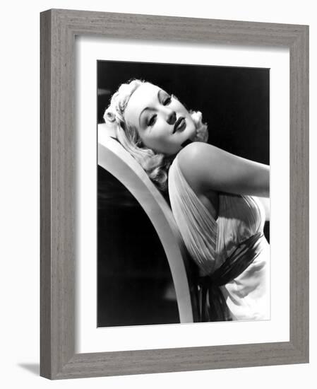 Betty Grable in the 1930s-null-Framed Photo