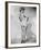 Betty Grable, World War II Pin-Up Picture, 1943-null-Framed Photo