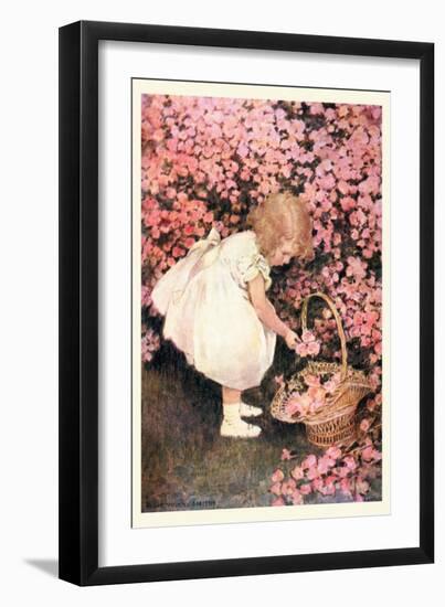 Betty's Posy Shop-Jessie Willcox-Smith-Framed Art Print