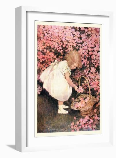 Betty's Posy Shop-Jessie Willcox-Smith-Framed Art Print