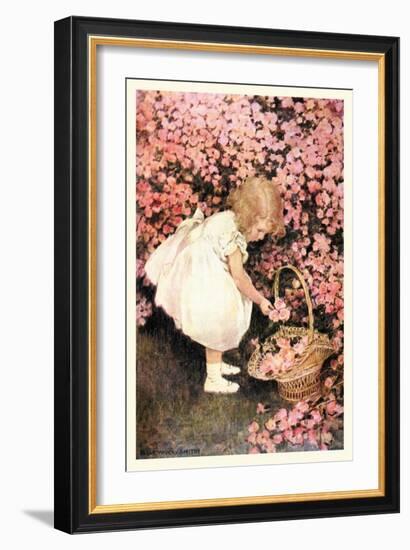 Betty's Posy Shop-Jessie Willcox-Smith-Framed Art Print