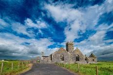 Overview of massive Moyne Abbey, County Mayo, Ireland.-Betty Sederquist-Photographic Print