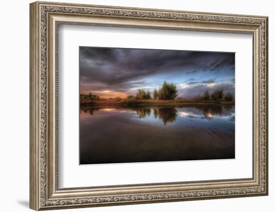 Between Calm-Bob Larson-Framed Art Print