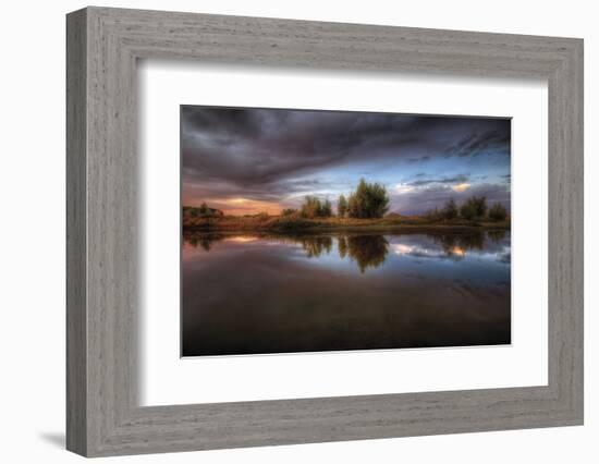 Between Calm-Bob Larson-Framed Art Print