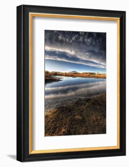 Between Clouds-Bob Larson-Framed Art Print