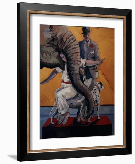 Between Employment and Enjoyment, 1982-Peter Wilson-Framed Giclee Print