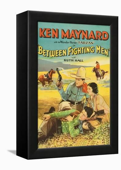 Between Fighting Men-null-Framed Stretched Canvas