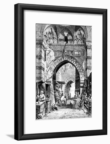 Between Khan El-Khalil, Egypt, 1881-G Werner-Framed Giclee Print