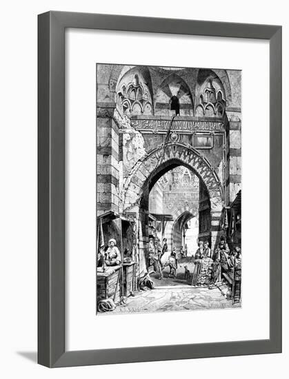 Between Khan El-Khalil, Egypt, 1881-G Werner-Framed Giclee Print