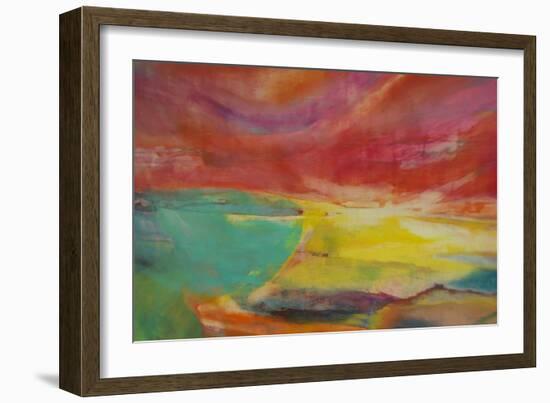 Between Land and Sea, Landscape, 2016-Lou Gibbs-Framed Giclee Print