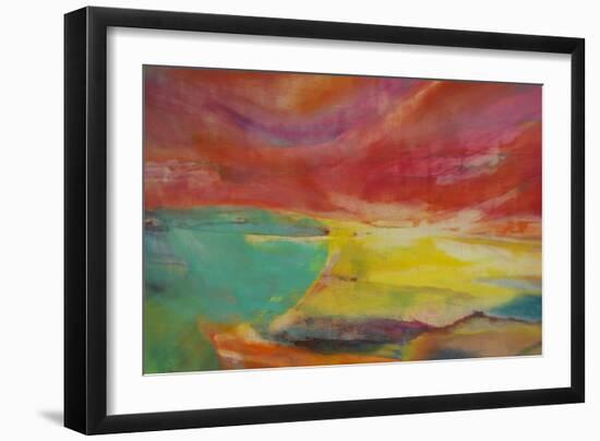 Between Land and Sea, Landscape, 2016-Lou Gibbs-Framed Giclee Print