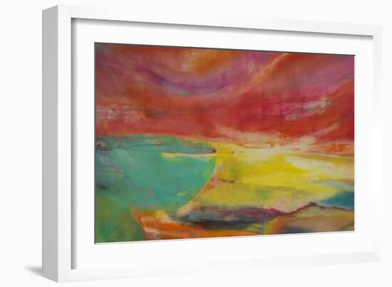 Between Land and Sea, Landscape, 2016-Lou Gibbs-Framed Giclee Print