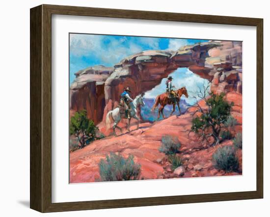 Between Rocks & Hard Places-Jack Sorenson-Framed Art Print