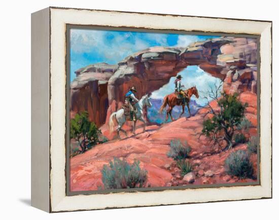 Between Rocks & Hard Places-Jack Sorenson-Framed Stretched Canvas