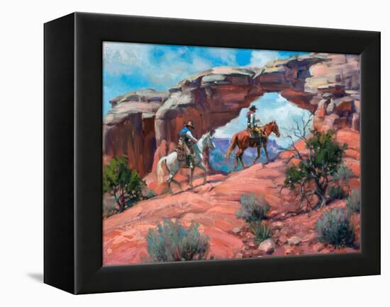 Between Rocks & Hard Places-Jack Sorenson-Framed Stretched Canvas