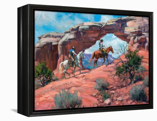 Between Rocks & Hard Places-Jack Sorenson-Framed Stretched Canvas