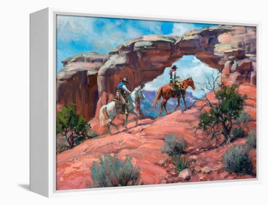 Between Rocks & Hard Places-Jack Sorenson-Framed Stretched Canvas