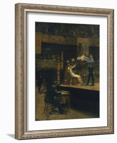 Between Rounds, 1898-99 (Oil on Canvas)-Thomas Cowperthwait Eakins-Framed Giclee Print