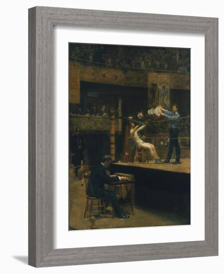 Between Rounds, 1898-99 (Oil on Canvas)-Thomas Cowperthwait Eakins-Framed Giclee Print