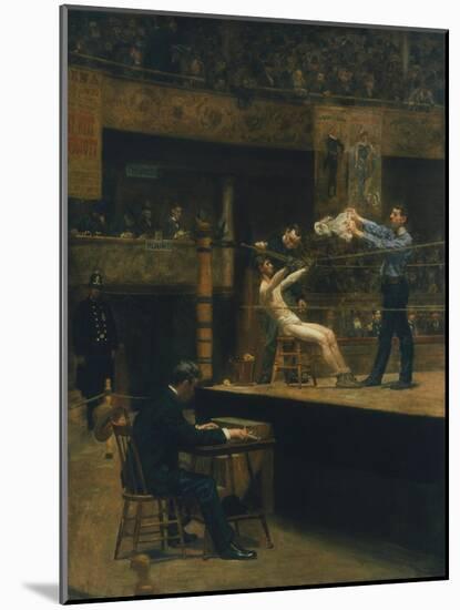 Between Rounds, 1898-99 (Oil on Canvas)-Thomas Cowperthwait Eakins-Mounted Giclee Print