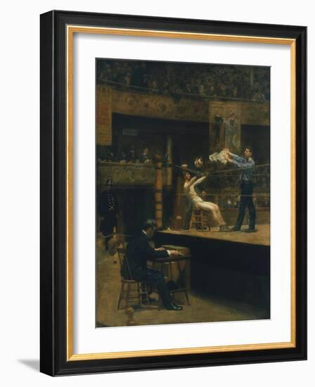 Between Rounds, 1898-99 (Oil on Canvas)-Thomas Cowperthwait Eakins-Framed Giclee Print