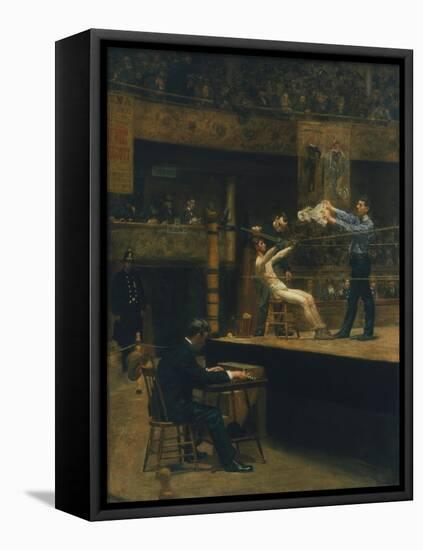 Between Rounds, 1898-99 (Oil on Canvas)-Thomas Cowperthwait Eakins-Framed Premier Image Canvas