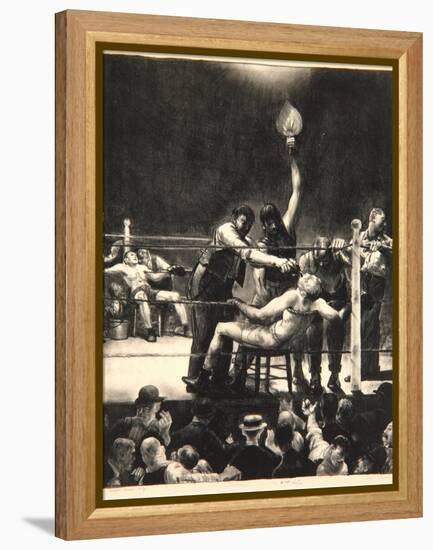 Between Rounds, Small, Second Stone, 1923-George Wesley Bellows-Framed Premier Image Canvas