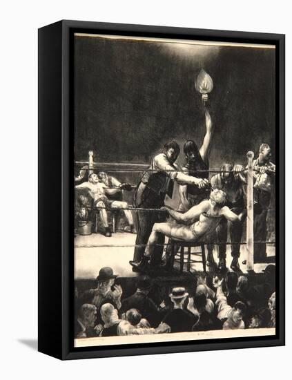 Between Rounds, Small, Second Stone, 1923-George Wesley Bellows-Framed Premier Image Canvas