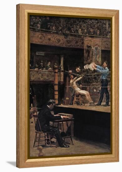 Between Rounds-Thomas Cowperthwait Eakins-Framed Stretched Canvas