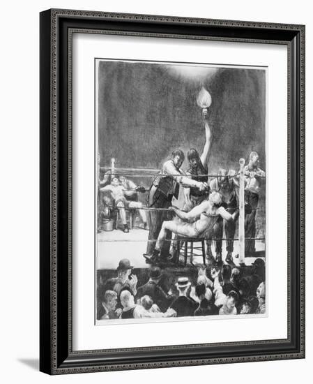 Between Rounds-George Wesley Bellows-Framed Giclee Print