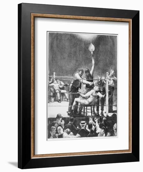 Between Rounds-George Wesley Bellows-Framed Giclee Print